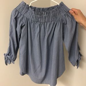 Off the shoulder top